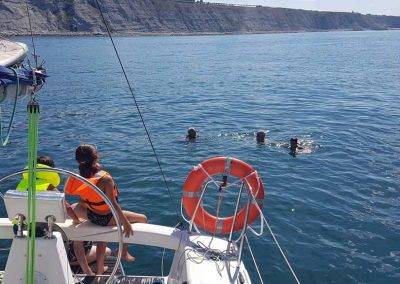 Turismo Familiar en barco con niños
